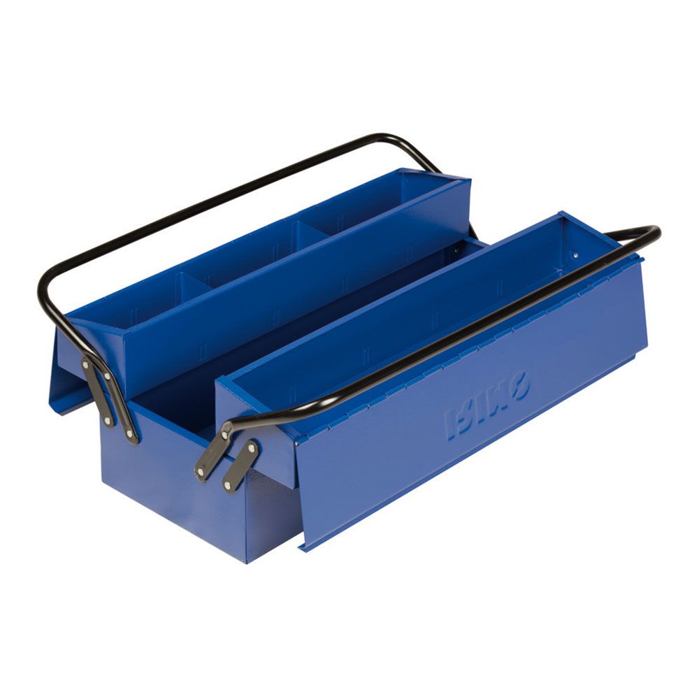 Caja de herramientas con 2 asas y 3 bandejas 500 x 210 x 190 mm
