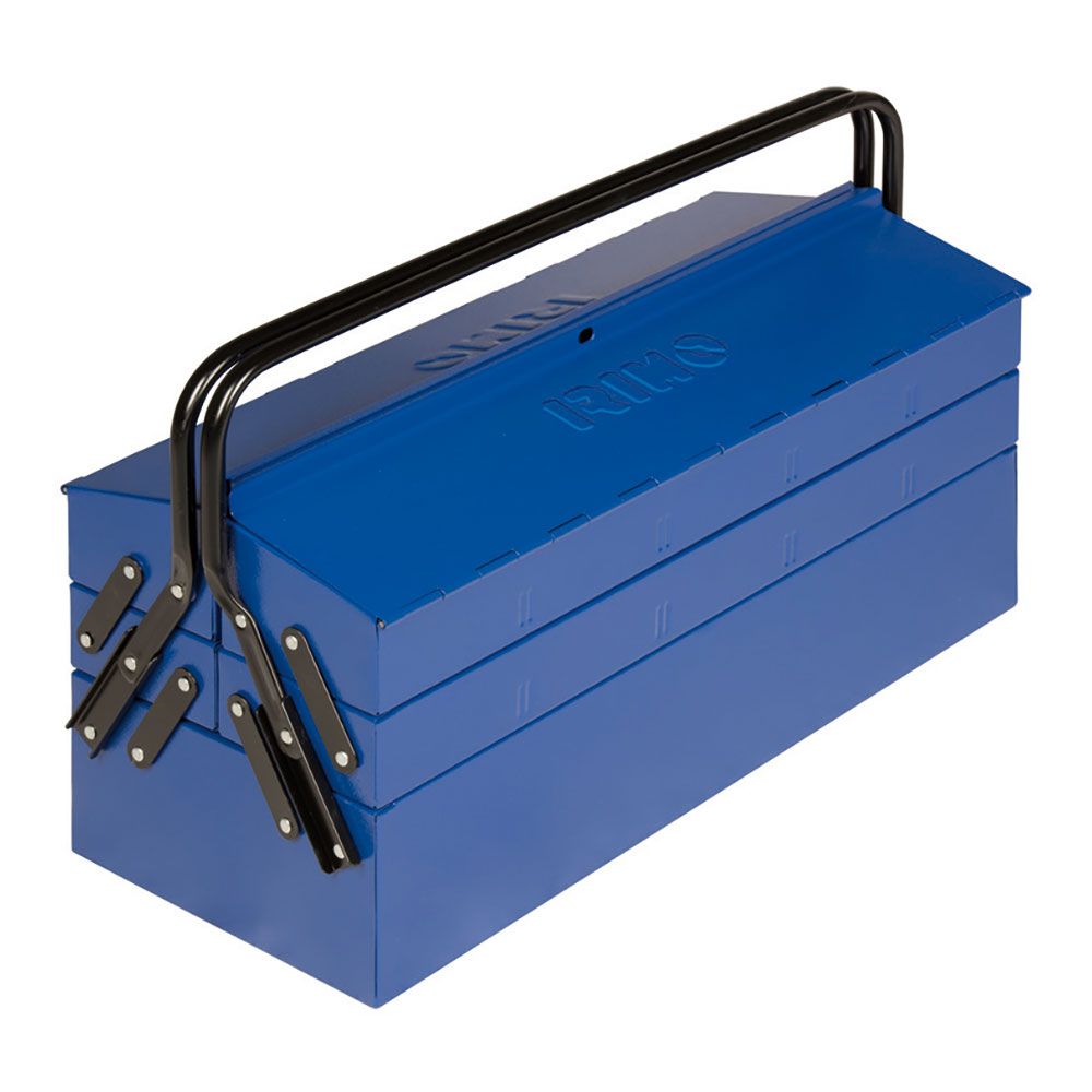 Caja de herramientas con 2 asas y 5 bandejas 500 x 210 x 245 mm