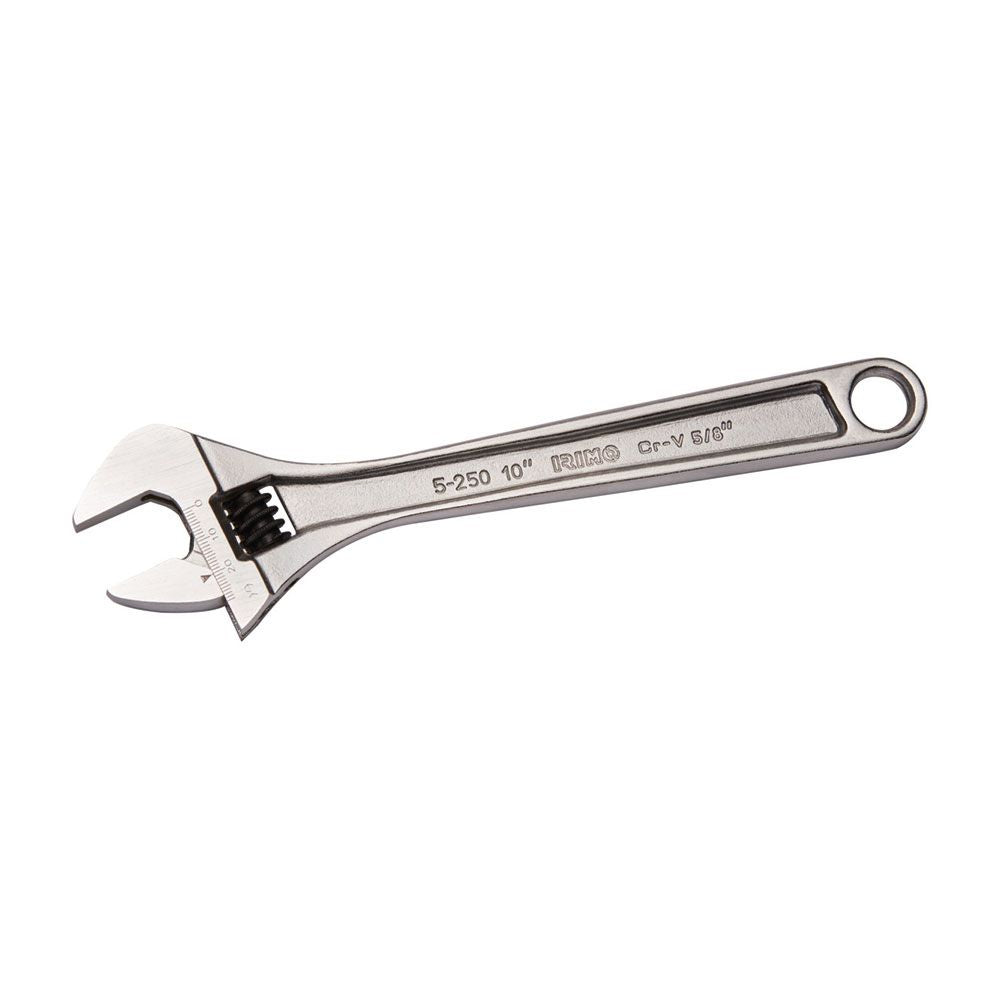 Llave ajustable (inglesa) de moleta central 12 pulg cromada