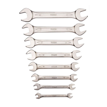Llave fija 6 - 22 mm, juego de 8 piezas