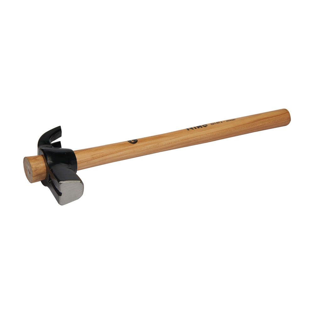 Martillo de uña con mango de madera hickory cónico 550 g