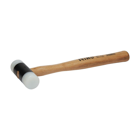 Martillo de nylon con mango de madera, ø44 mm