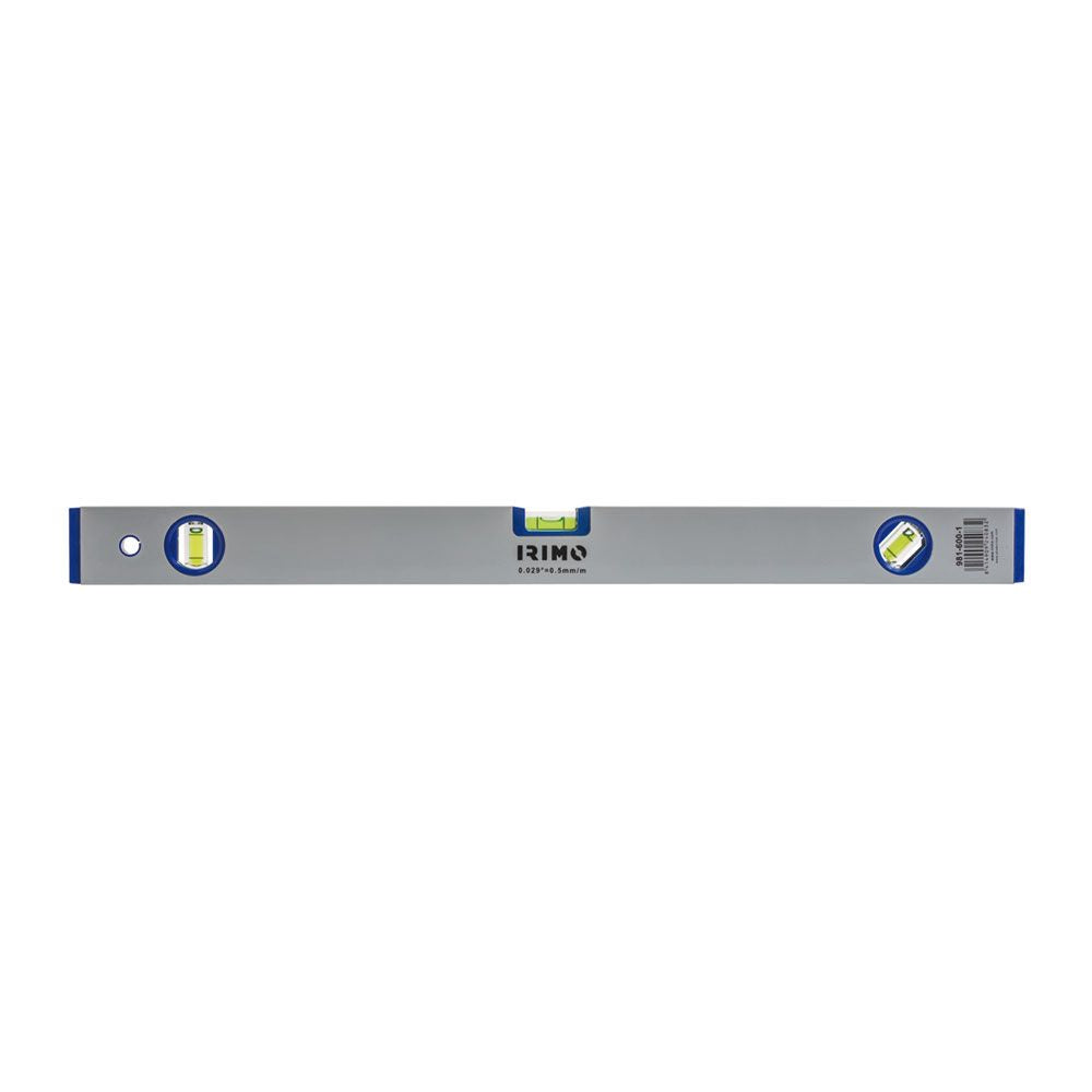 Nivel tubular de aluminio magnético 600 x 22 x 49 mm