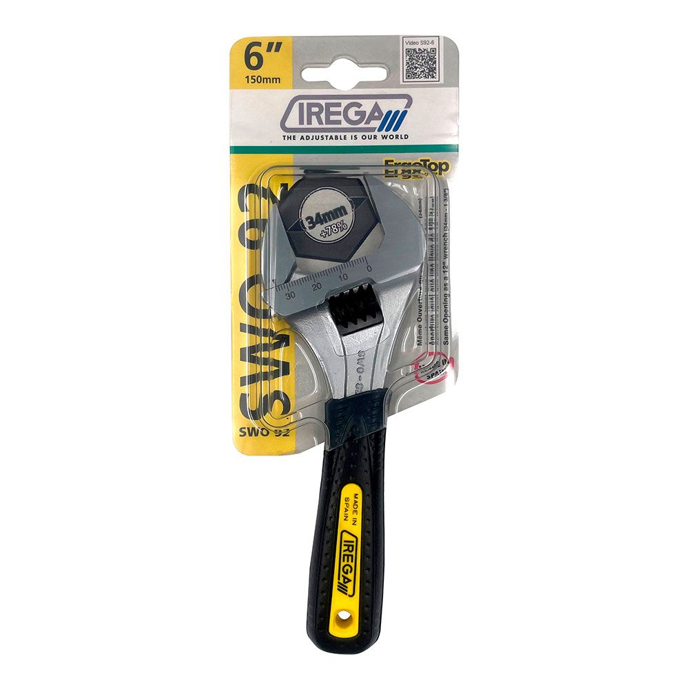Llave ajustable swo 92/cbe- 6 pulg