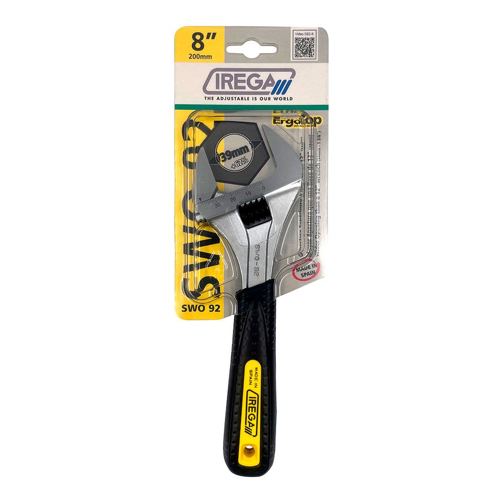 Llave ajustable swo 92/cbe- 8 pulg