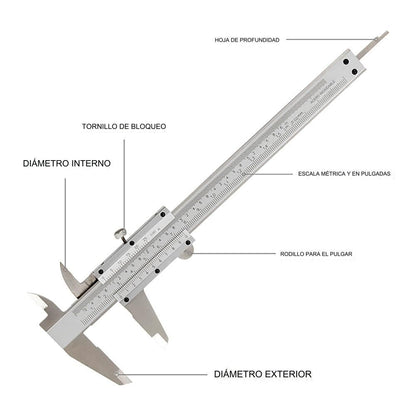 Calibre vernier de 150 mm