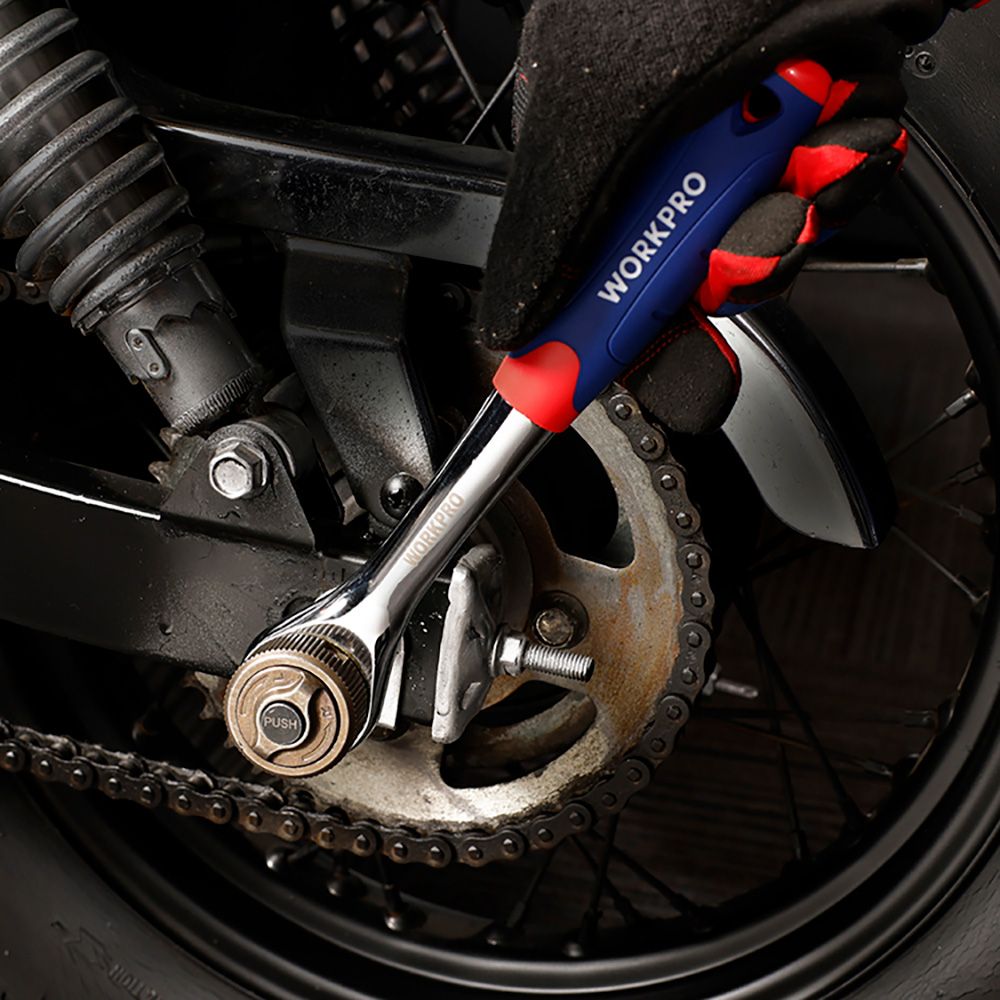Llave de carraca 3/8 pulg double drive