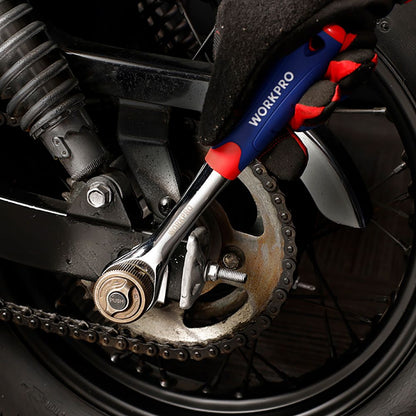 Llave de carraca 3/8 pulg double drive