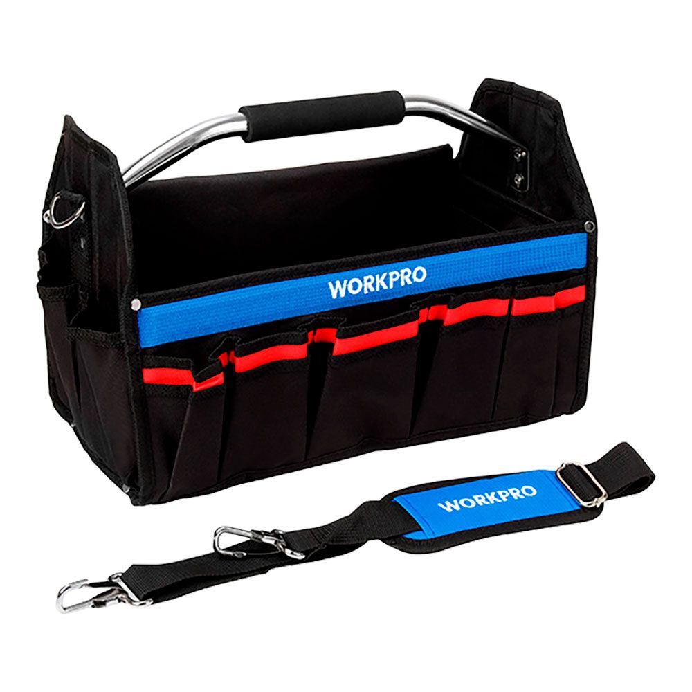 Bolsa de herramientas, plegable, 41 x 23,5 x 27 cm