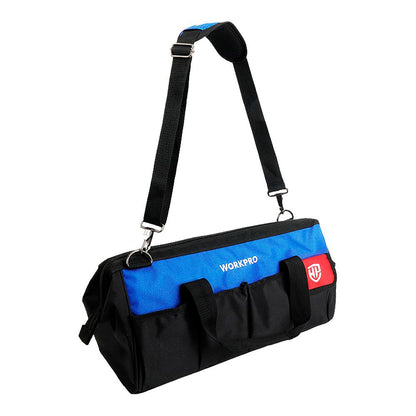 Bolsa de herramientas compartimiento principal con cremallera + 13 bolsillos, 460 mm