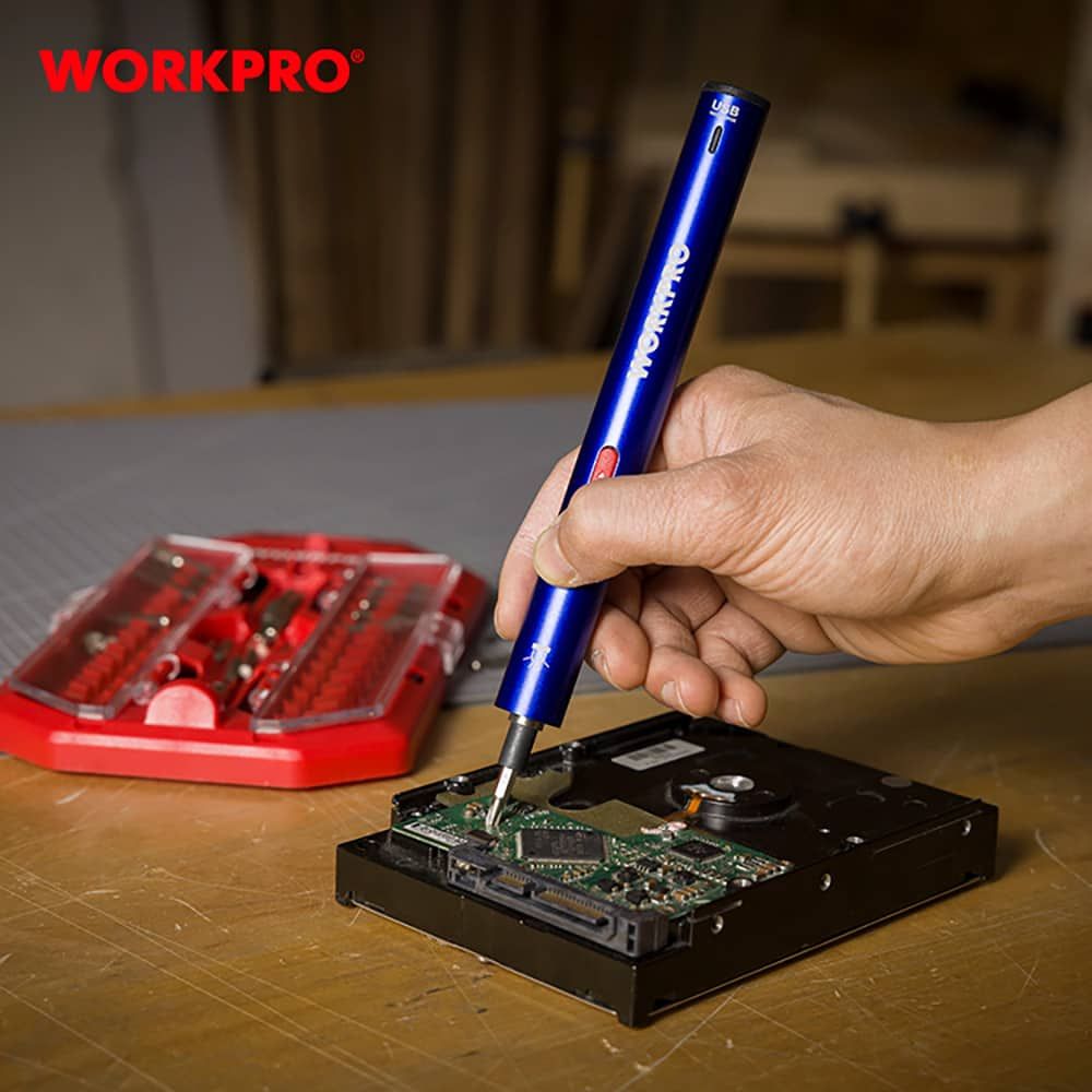 Kit destornillador de precisión recargable 3,6 v usb, 26 accesorios