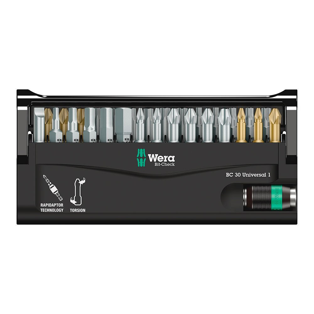 Puntas bit-check universal 1, 30 piezas