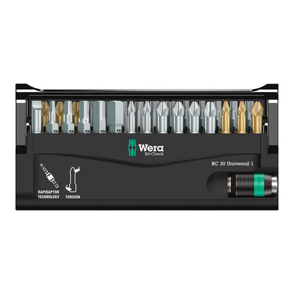 Puntas bit-check universal 1, 30 piezas