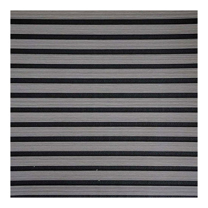 Revestimiento autoadhesivo 3d, color roble gris con fondo de fieltro gris antracita, loseta de 58x58 cm, 6 unidades