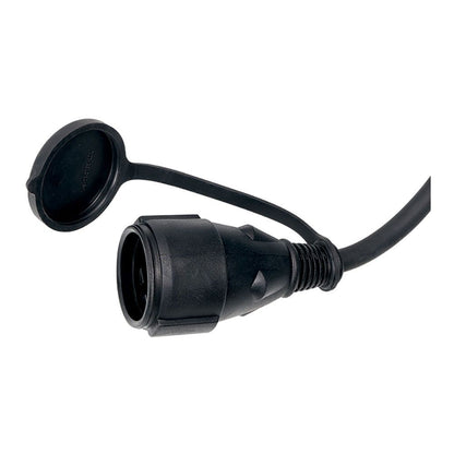 Prolongador profesional 10 m, ip44, h07rn-f 3 g 2,5 mm², 1 toma con tapa, 16 a 250 v~, negro