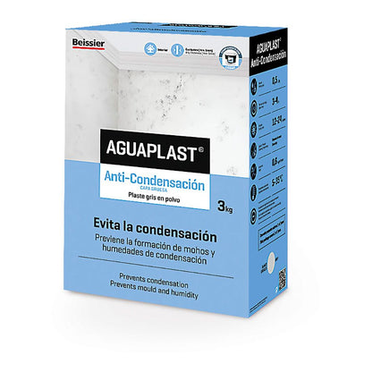 Aguaplast Plaste Gris Anticondensación — Paredes con Humedad y Condensación 3 kg