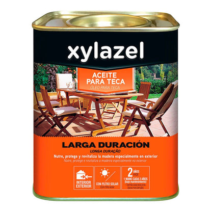Aceite larga duración para teca color natural 750 ml