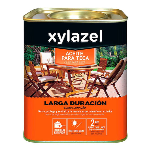 Aceite larga duración para teca color natural 750 ml