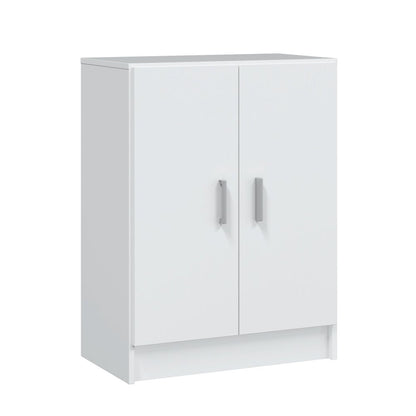 Armario multiusos 2 puertas blanco