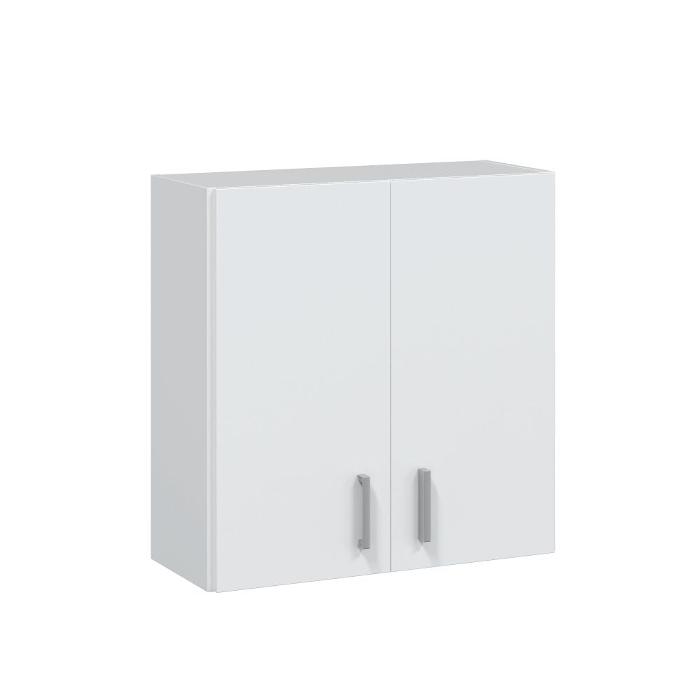 Armario multiusos para colgar 2 puertas blanco