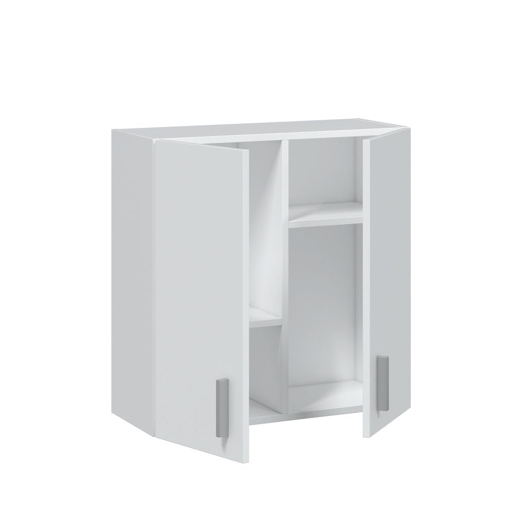 Armario multiusos para colgar 2 puertas blanco
