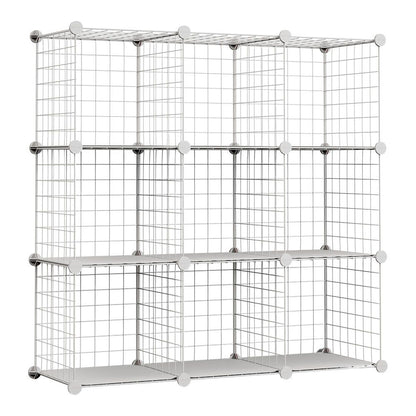 Estantería modular metálica titan c9 blanco