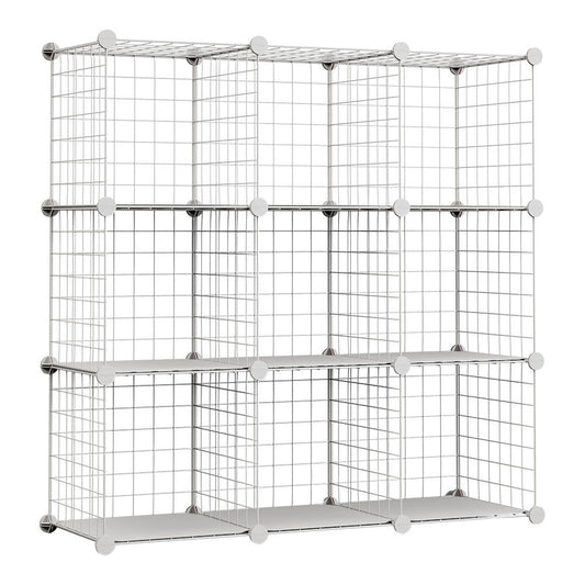 Estantería modular metálica titan c9 blanco