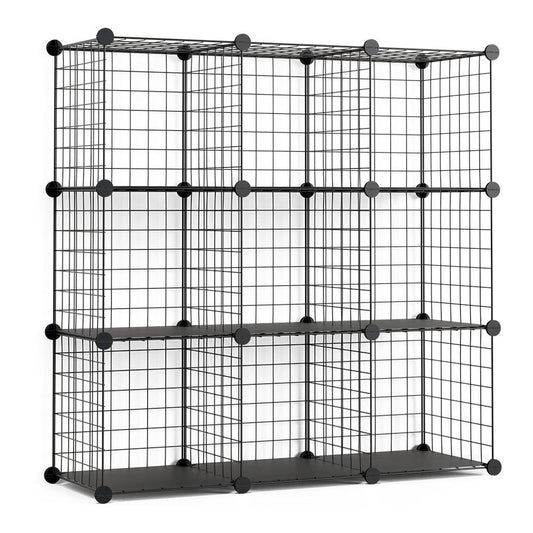Estantería modular metálica titan c9 negro