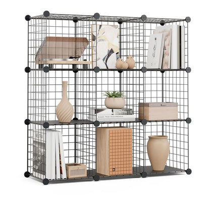 Estantería modular metálica titan c9 negro