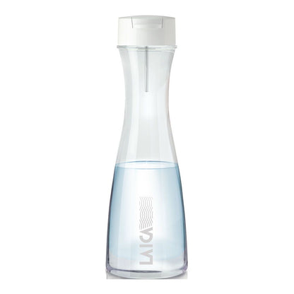 Botella filtración instantánea de vidrio de 1 l con 1 filtro