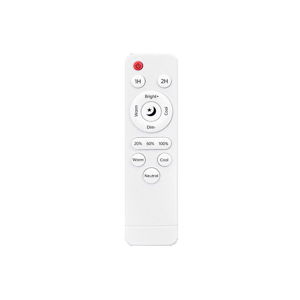 Plafón led circular, charly, 72 w, 3cct, 7290 lm, blanco, ø50 x 7 cm