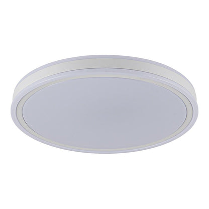 Plafón led circular, targes, 80 w, 3cct, 8800 lm, blanco, ø60 x 6,5 cm