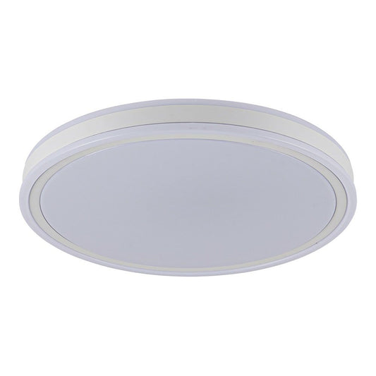 Plafón led circular, targes, 80 w, 3cct, 8800 lm, blanco, ø60 x 6,5 cm