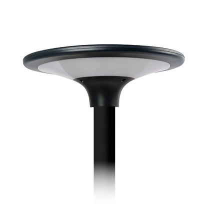 Luminaria solar led negra, ip65, 20 w 2300 im 4000 k