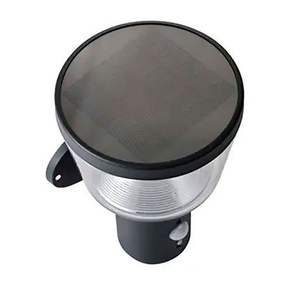 Aplique solar de pared con sensor de movimiento, luz fija, 40 leds, 600 im, antracita, ø16 x 17 x 23 cm