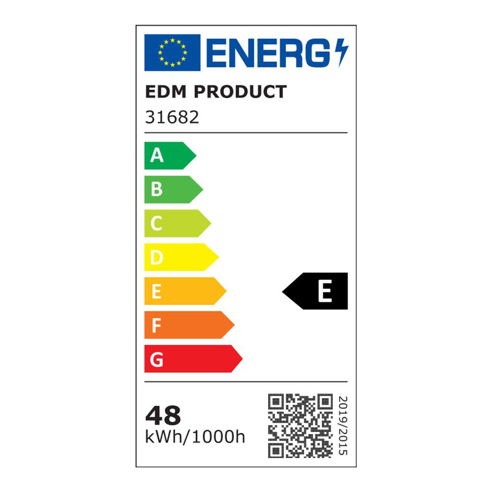 Regleta led 48 w 6500 k luz fria 4700 lm 150 x 3,5 x 12 cm