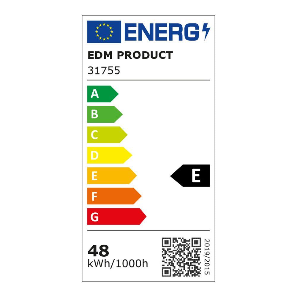 Regleta led 48 w 4000 k luz dia 4800 lm 12 x 120 x 4,5 cm