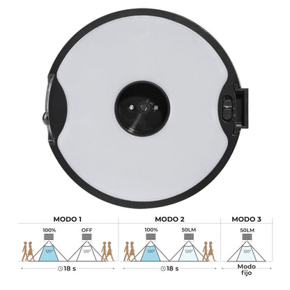 Aplique solar - estaca 4w 500 lm edm