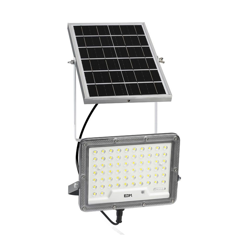 Foco proyector solar slim 200 w 1800 lm 6500 k luz fría
