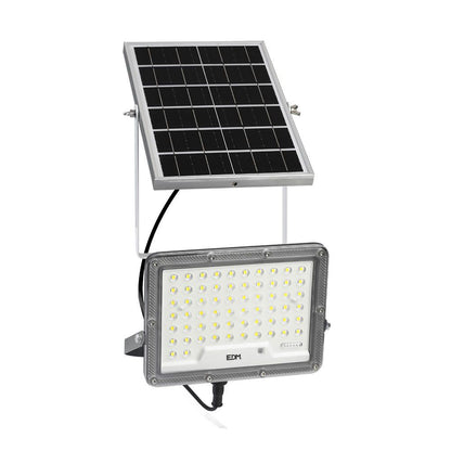 Foco proyector solar slim 200 w 1800 lm 6500 k luz fría