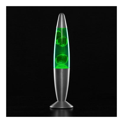 Lámpara de lava magma 25 w color verde