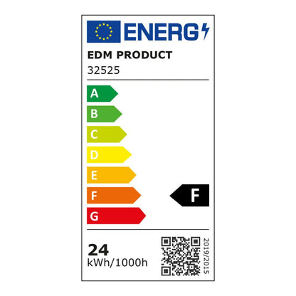 Aplique led cuadrado extraplano de superficie 24 w 4000 k 2490 lm 36,7 x 36,7 x 6,2 cm