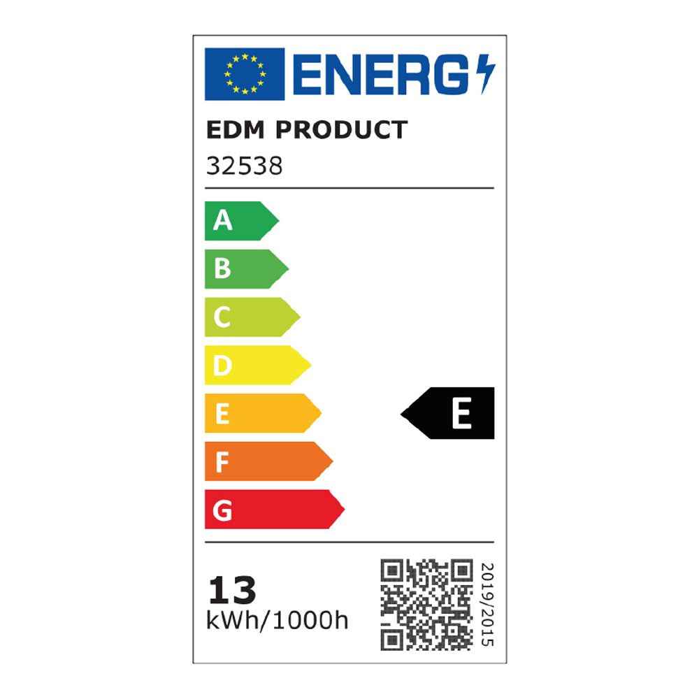 Aplique led redondo con sensor de movimiento 13 w 1850 lm 6400 k ip44 ø25 x 4,9cm