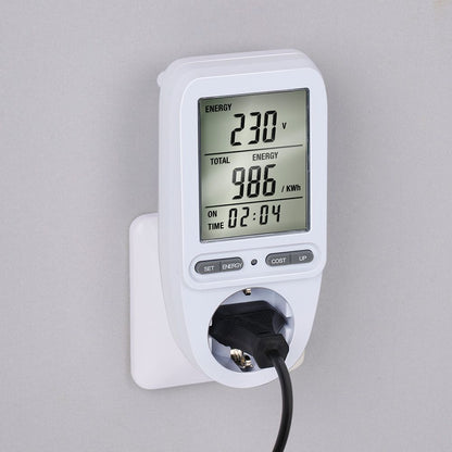 Monitor de energía para enchufes 7 x 7,5 x 14,5 cm