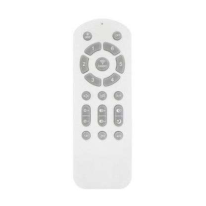 Ventilador de techo led 3cct aspas retráctiles moss 72 w 7920 lm níquel, aspas ø106 cm, plafón ø48,5 cm, altura 32 - 42 cm