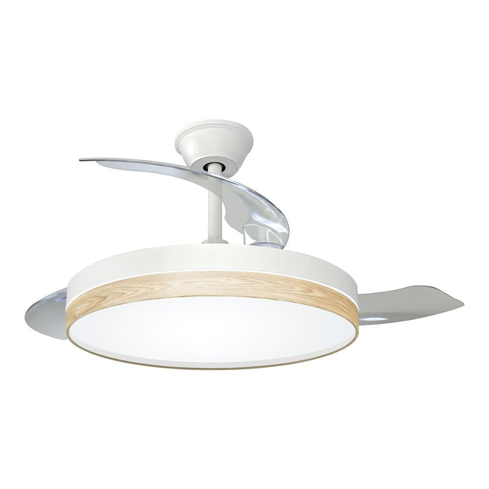 Ventilador de techo 3cct ø107 cm, madera
