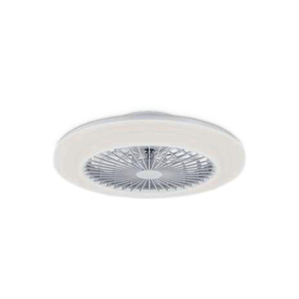 Ventilador de techo, led rgb, dc 20 w + 40 w, modelo amigo, blanco, ø48 cm