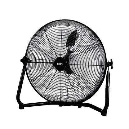 Ventilador industrial de suelo. color negro 100w - 64,7 db - aspas ø45 x 54 cm