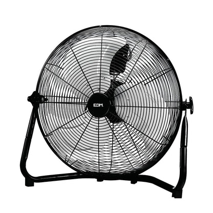 Ventilador industrial de suelo. color negro 120w - 64,9 db - aspas ø50 x 58 cm