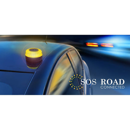 Baliza v16 de emergencia homologada conectada geolocalizable con dgt 3.0 sos road